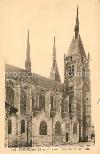 Dourdan Eglise Saint Germain Dourdan