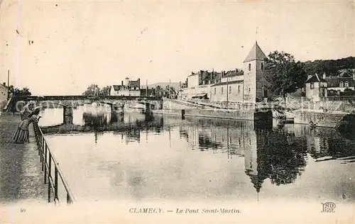 Clamecy_Nievre Pont Saint Martin Clamecy_Nievre