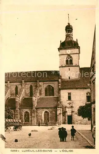 Luxeuil les Bains Eglise Kirche Collection Les Vosges Luxeuil les Bains