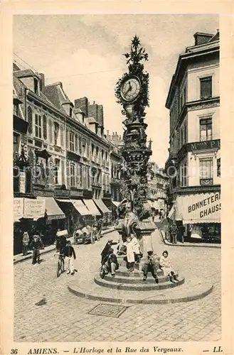 Amiens Horloge Rue des Vergeaux Amiens