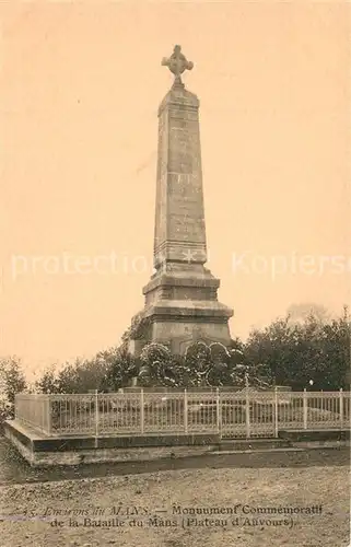 Le_Mans_Sarthe Monument Commemoratif de la Bataille du Mans Kriegerdenkmal Le_Mans_Sarthe