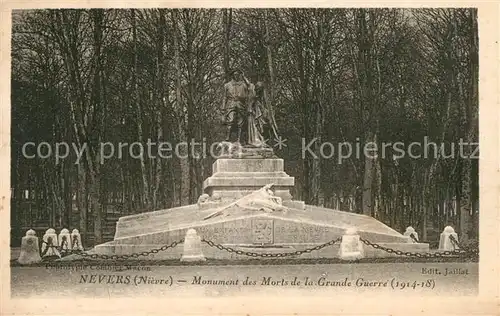 Nevers_Nievre Monument des Morts de la Grande Guerre Kriegerdenkmal Nevers Nievre