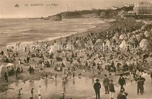 Biarritz_Pyrenees_Atlantiques La plage Biarritz_Pyrenees