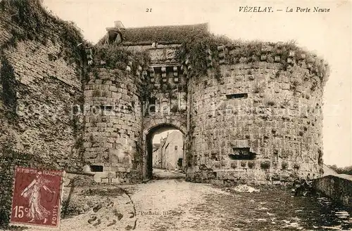 Vezelay La Porte Neuve Vezelay