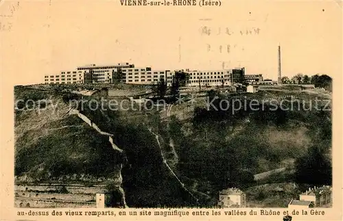 Vienne_sur_le_Rhone au dessus des vieux remparts Vienne_sur_le_Rhone