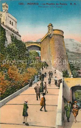 Monaco Montee du Palais Monaco