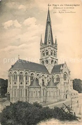 Epernay_Marne Eglise Notre Dame Epernay Marne