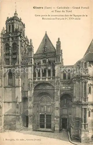 Gisors_Eure Cath?drale Grand Portrail Gisors Eure