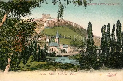 Saint Flour_Puy de Dome Paysage Saint Flour Puy de Dome