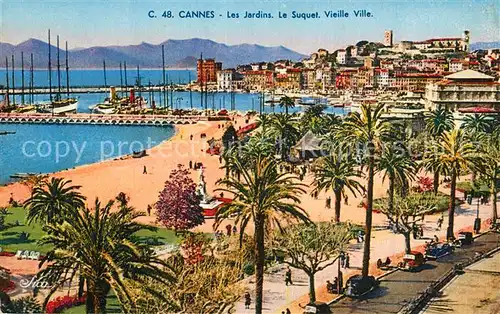 Cannes_Alpes Maritimes Les Jardins Suquet Cannes Alpes Maritimes