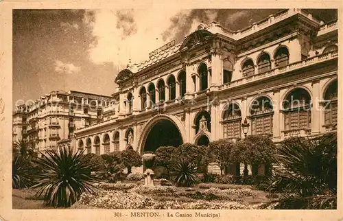 Menton_Alpes_Maritimes Casino Municipal Menton_Alpes_Maritimes