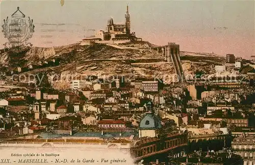 Marseille_Bouches du Rhone Vue generale Marseille