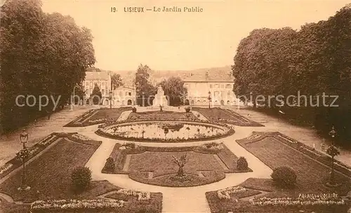 Lisieux Le Jardin Public Lisieux