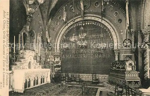Paray le Monial Chapelle de la Visitation interieur Paray le Monial