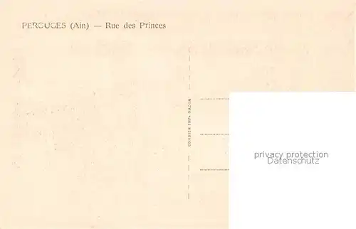 Perouges Rue des Princes Perouges