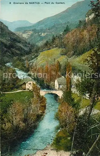 Nantua Pont du Confort Paysage Montagnes Nantua