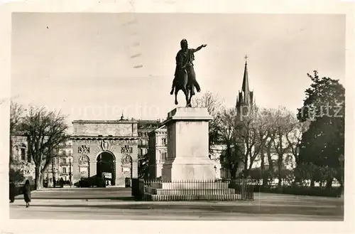 Montpellier_Herault Jardin du Peyrou Montpellier Herault