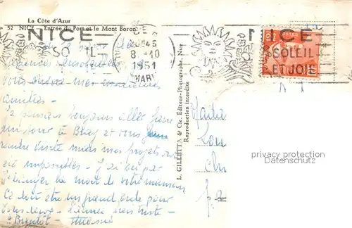 Nice_Alpes_Maritimes Entree du Port et le Mont Boron Nice_Alpes_Maritimes