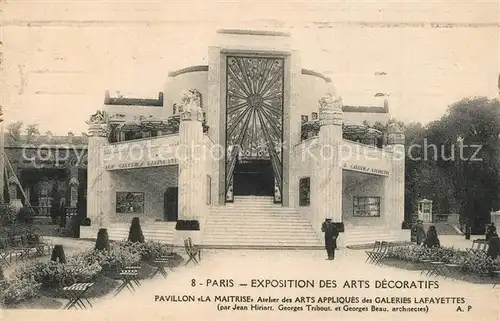 Exposition_Arts_Decoratifs_Paris_1925 Pavillon La Maitrise  