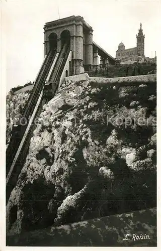 Zahnradbahn Marseille Funiculaire de Notre Dame de la Garde 