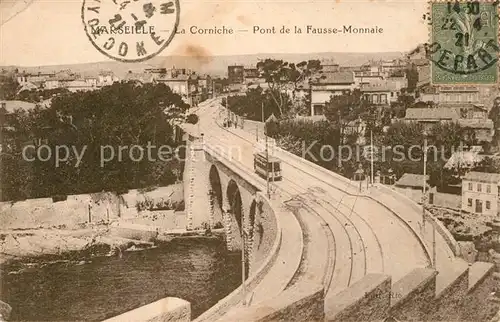 Strassenbahn Marseille Pont de la Fausse Monnaie 