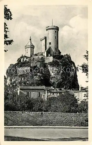 Foix Orage sur le Chateau Fort Foix