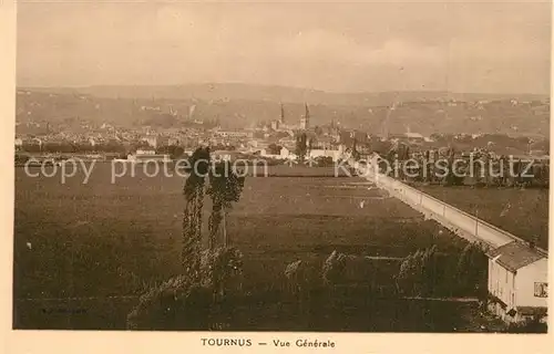 Tournus Vue generale Tournus