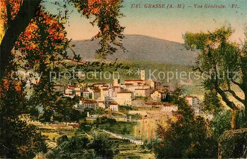 Grasse_Alpes_Maritimes Vue generale Grasse_Alpes_Maritimes