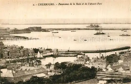 Cherbourg_Octeville_Basse_Normandie Panorama de la Rade et de l Avant Port Cherbourg_Octeville