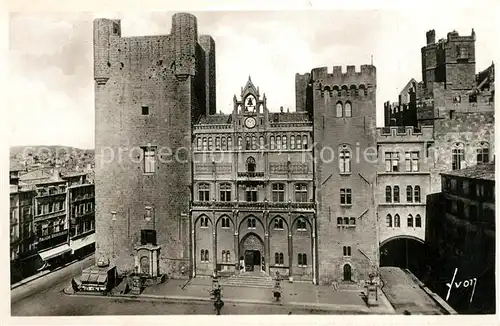 Narbonne_Aude Hotel de Ville Rathaus Narbonne Aude
