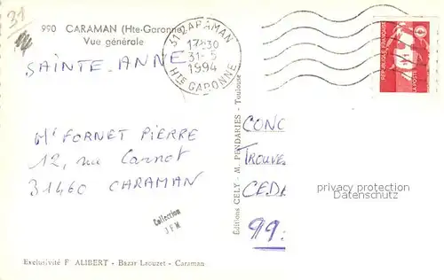 Caraman Vue generale Caraman