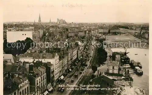 Nantes_Loire_Atlantique Vue generale prise du Transbordeur vers le centre Nantes_Loire_Atlantique