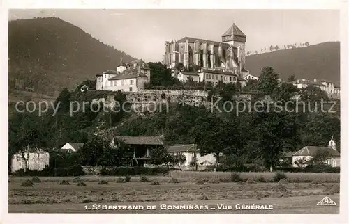 Saint Bertrand de Comminges Vue generale Eglise Saint Bertrand de Comminges