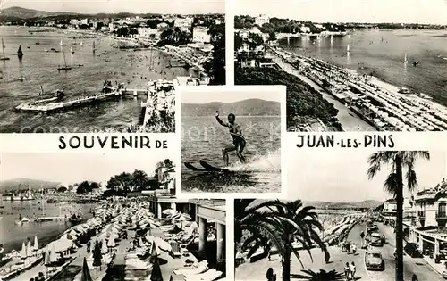 Juan les Pins Vue generale Plage Promenade Cote d Azur Juan les Pins