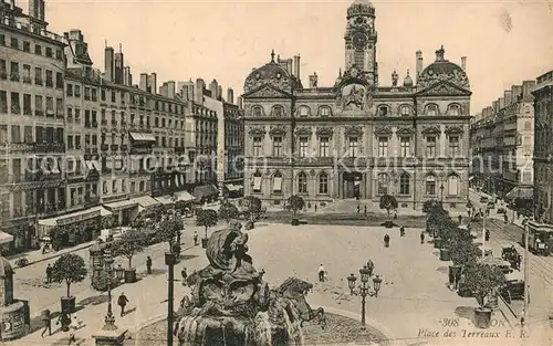 Lyon_France Place des Terreaux Lyon France