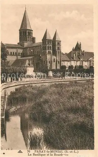 Paray le Monial Basilique et la Bourb Paray le Monial