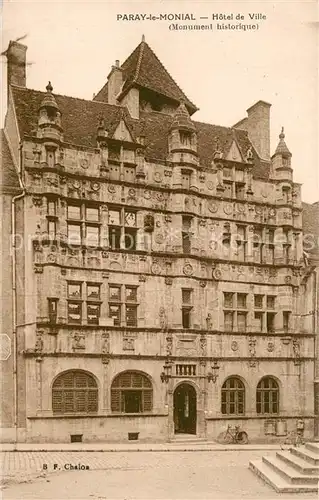 Paray le Monial Hotel de Ville Paray le Monial