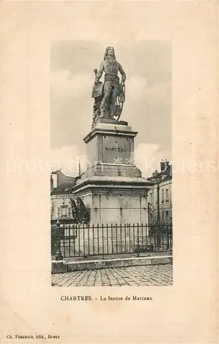 Chartres_Eure_et_Loir Statue de Marceau Chartres_Eure_et_Loir