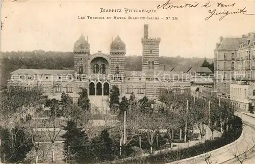 Biarritz_Pyrenees_Atlantiques Les Thermes et Hotel Biarritz Salins Biarritz_Pyrenees