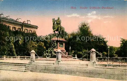 Metz_Moselle Kaiser Wilhelm Denkmal Metz_Moselle