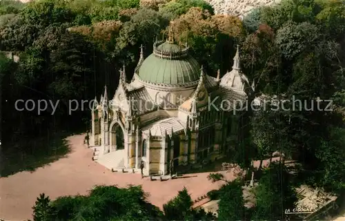 Dreux Vue aerienne La Chapelle Royale Dreux