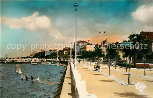 Arcachon_Gironde Nouveau Boulevard Promenade Arcachon Gironde