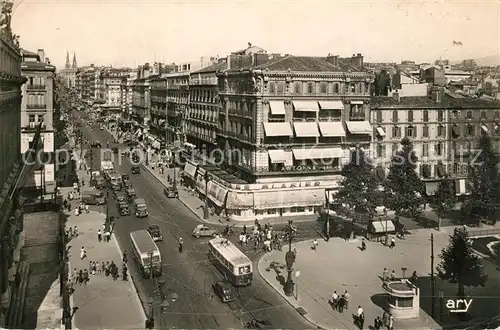 Marseille_Bouches du Rhone La Canebrere Marseille