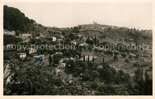 Saint Paul de Vence Vue generale et Hotel Les Oliviers Saint Paul de Vence