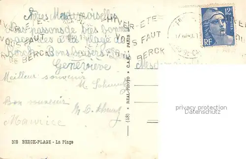 Berck Plage La Plage Berck Plage