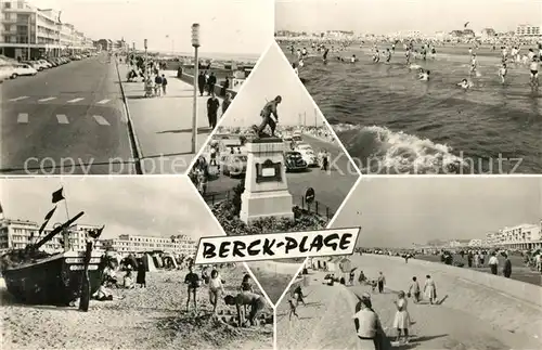 Berck Plage Promenade La Plage Monument Berck Plage