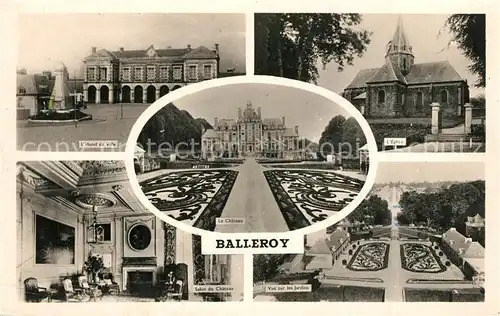 Balleroy Hotel de Ville Eglise Le Chateau Salon Vue sur les Jardins Balleroy
