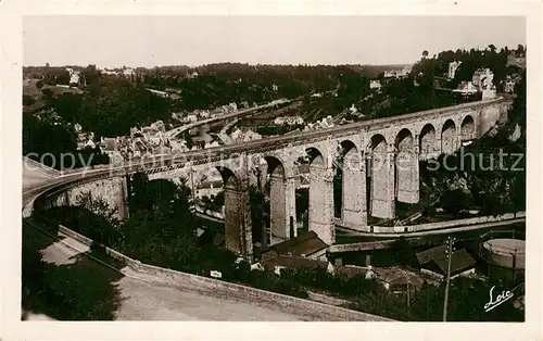 Dinan Le Viaduc et la Coulee de la Rance Dinan