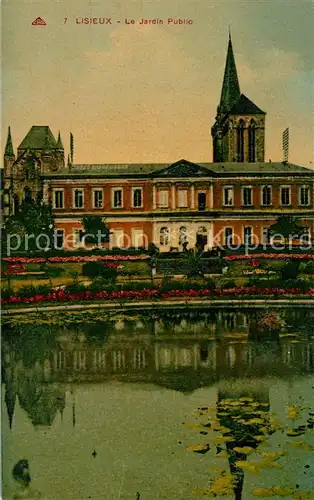 Lisieux Le Jardin Public Lisieux