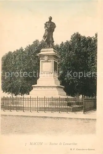 Macon_Hainaut Statue de Lamartine Macon Hainaut